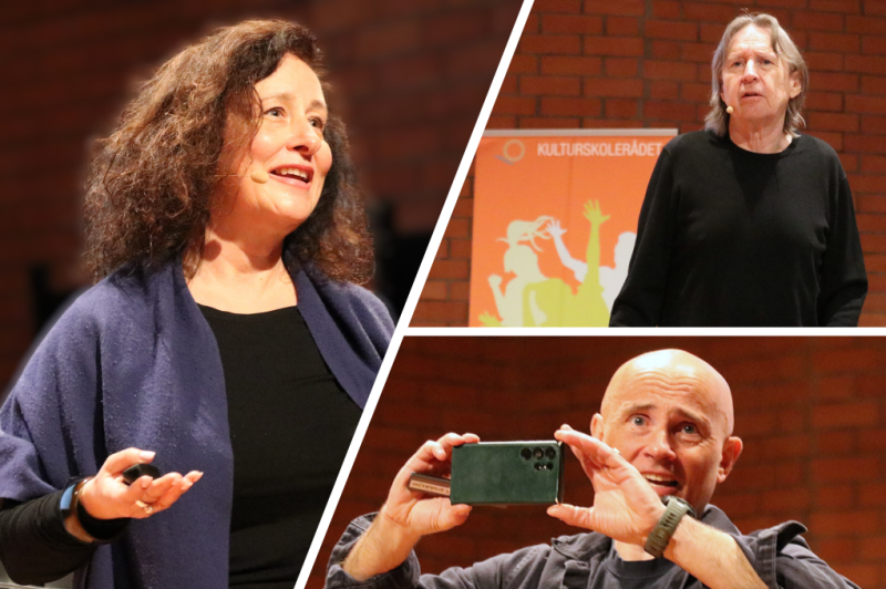 Lederkonferansens hovedforedragsholdere.
