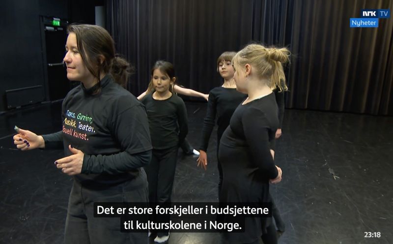 Skjermbilde fra NRK Kveldsnytt, 30.03.26